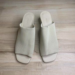 Everlane Knitted Mule Block Heel